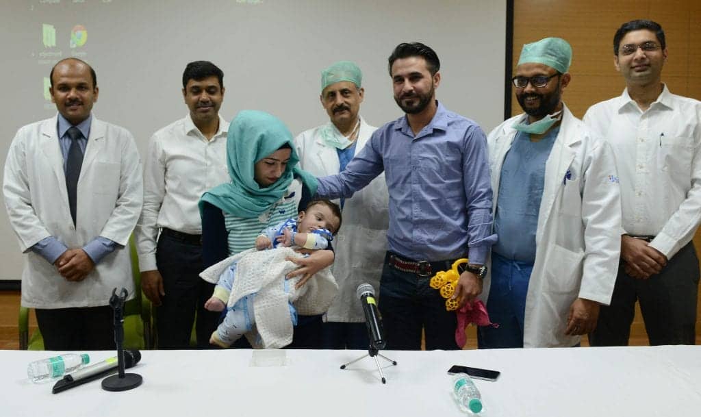 Indian Doctors Successfully Operate On Baby with Eight Limbs