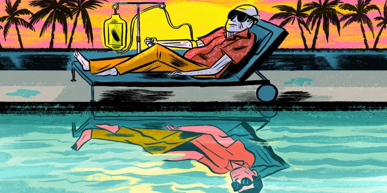 How a Society Gala Was Used to Sell Young-Blood Transfusions to Baby Boomers Desperate to Cheat Death