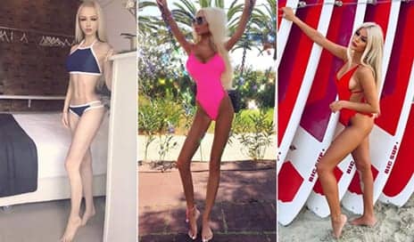 Three Girls Battling It Out on Instagram for the Title of ‘Human Barbie’