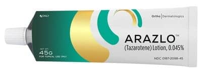 FDA Approves Ortho Dermatologics’ ARAZLO (Tazarotene) Lotion, 0.045%, For Acne Vulgaris